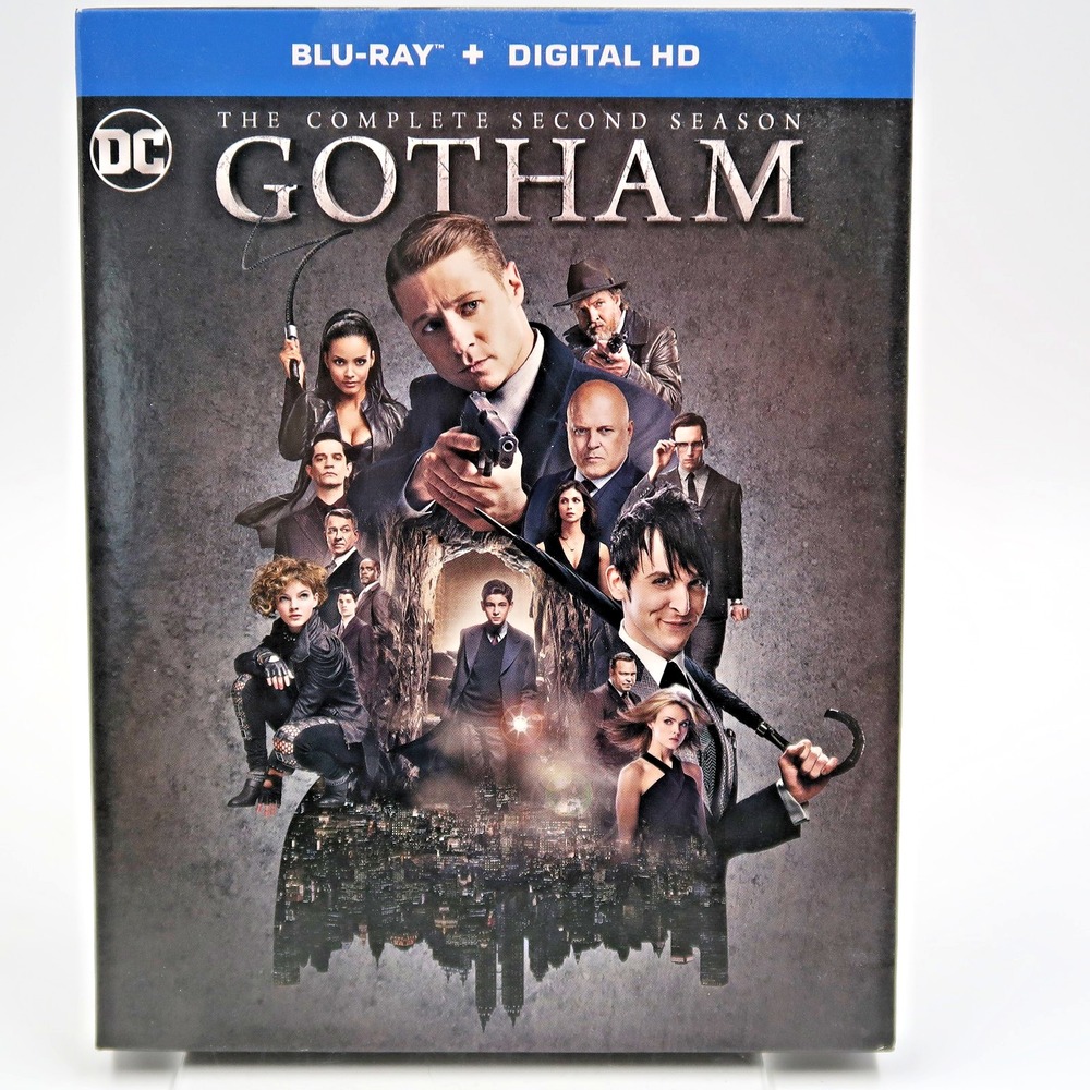 Gotham Season 2 Blu-ray Ben McKenzie Donal Logue Morena Baccarin Box Set
